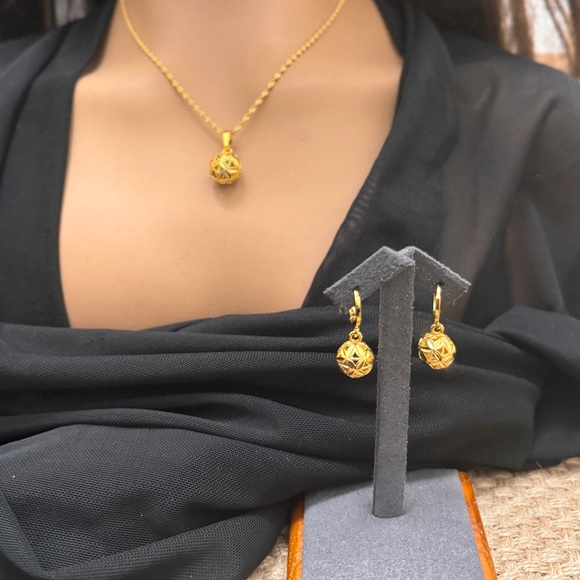 Jewelry Sets for Women, 24k Gold Plated Jewelry Sets, Jewelry Sets, Gift for Her - Picture 5 of 6